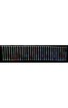 L-140500 117 inches x 48 inches Light Screen with Rod & Hooks - Multi-Color LED Lights