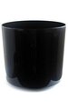 14" Black Plastic Container - 14" Outside Diameter - 14" Height