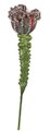 15 inches Plastic Cactus Stem - Green/Red - Bare Stem