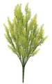 19 inches Plastic Verbena Bush - 84 Yellow/Green Leaves - Bare Stem