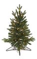 Macallan Pine Christmas Tree - 50 Warm White Mini LED Lights - Metal Stand