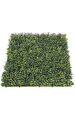 20 inches X  20 inches Square  Boxwood Mat - Traditional Leaf - Tutone Green - FIRE RETARDANT
