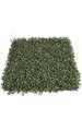 20" Plastic Outdoor Boxwood Mat - Tutone Green Leaves - FIRE RETARDANT