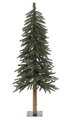 4' PVC Alpine Christmas Tree - Natural Trunk - 337 Tips