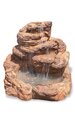 43 inches x 36 inches x 30.5 inches Lightweight Garden Fountain - Natural Brown