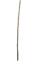 5 feet Plastic Mountain Bamboo Stick - 1/2 inches Thick - Brown