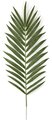 56" Kentia Palm Branch - 28 Green Leaves - 6 1/4" Metal Stem