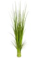 61" PVC Onion Grass Bundle - Tutone Green - 5" Round Base - 24" Width