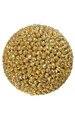 7 inches Foam Glittered Ball Ornament - Gold