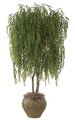 8' Weeping Willow - Natural Trunks - 5,088 Leaves