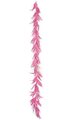 9 feet  Plastic Outdoor Weeping Willow Garland - 108 Leaves - Lavender