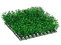 Outdoor UV Protected Plastic Boxwood Mat Green 