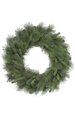 30" Mixed Pine Wreath - 75 Mixed Green Tips