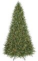 7.5' Kennedy Fir Christmas Tree - Full Size - 550 Warm White LED Lights