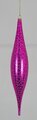Earthflora's 12.5 Inch Pearlized Pink Crackled Silver Finial