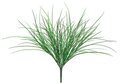 24 inches Plastic Grass Bush - Tutone Green