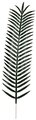 8.5' Polyblend Coconut Palm Frond - 49 Leaves - Aluminum Rod - Straight or Slight Curve