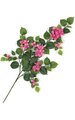 31 inches Bougainvillea Branch - 62 Leaves - 39 Flowers - Beauty