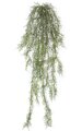5' Plastic Outdoor Hanging Asparagus Bush - Green Leaves - 13" Width