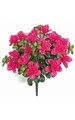 16 inches Outdoor Azalea Bush - 16 Beauty Flowers - 4 inches Stem - Bare Stem