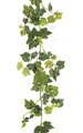 6' Grape Ivy Garland - 124 Leaves - Natural Stem - Tutone Green