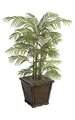 4' Areca Palm - Synthetic Trunks - Green - Weighted Base
