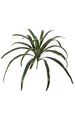 20" Orchid Leaf Cluster - 20 Green Leaves- Soft Touch