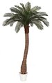 8 feet Cycas Palm Tree - Synthetic Trunk - 24 Fronds - Bare Trunk