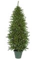 6.5' PVC Balkan Pine Tree - 922 Green Tips - 36" Width - Wire Stand