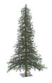 6 feet Taos Mountain Pine Christmas Tree - Natural Trunk - 603 Tips - 36 inches Width - Metal Stand