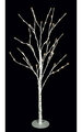 LED Birch Christmas Tree - White 5 mm LED Lights