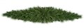 6 feet Mixed Pine Mantel Piece - 135 Tips - 15 inches Width at Center - Mixed Green