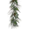 6' Long Needle Pine Cone/Pine Garland