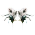 24 inches Peacock Feather Sprays (Price is for 1 Dozen)