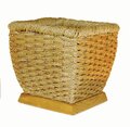 7 ” Grass Rope Basket --natural -6 ” inside square