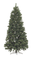 C-0701 7.5' Half Pine Artificial Christmas Tree