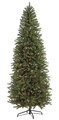 7.5 feet & 9 feet Tall Colorado Spruce  Slim Christmas Tree with Lights