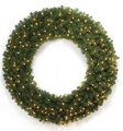 C-80125/C-80135 Pre Lit Christmas Limber Pine Wreaths 48" , 60"  Sizes Available
