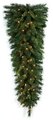 48 inches Mixed Pine Teardrop - 187 Mixed Green Tips - 70 Clear Lights