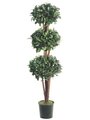 EF-LPF605 5' Tall 3 Ball Ficus Tree 1406 Lvs (Sold is a set of 2pc)