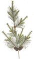 EFR-38605 32 inches PVC long Needle Pine Branch with Pine Cones (Sold per Dozen)