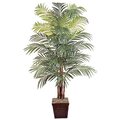 EF-4986 8' Giant Areca Palm Natural Trunks 792 Lvs