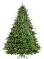 EF-Y0T507-GR 7.5'Hx66"D Northern Fir Pine Tree x1773 w/800 Smart All-Lit Clear Lights on Metal Stand Green
