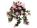 EF-942   29 inches Water-Resistant Azalea Hanging Bush x10 PINK (Price is for a 6pc set)