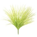 EF-81245 24 inches Plastic Wild Grass Bush - Light Green/Cream Leaves - 20 inches Width