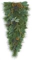 28 inches Blue Spruce Tear Drop - 60 Blue PVC Tips - 15 inches Width