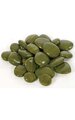 Set of 25 Lightweight Assorted River Stones - Green