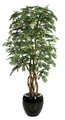 8 feet Locust Tree - Natural Trunk - 12,960 Green Leaves - 42 inches Width