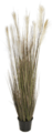 58 inches PVC Plume Grass - Natural - Weighted Base