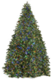 20 feet Commercial Pine Christmas Tree - 8,450 Multi - Colored 5mm LED Lights